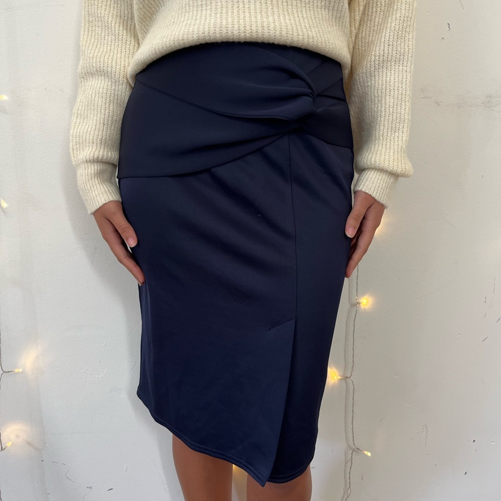 Closet twist pencil skirt